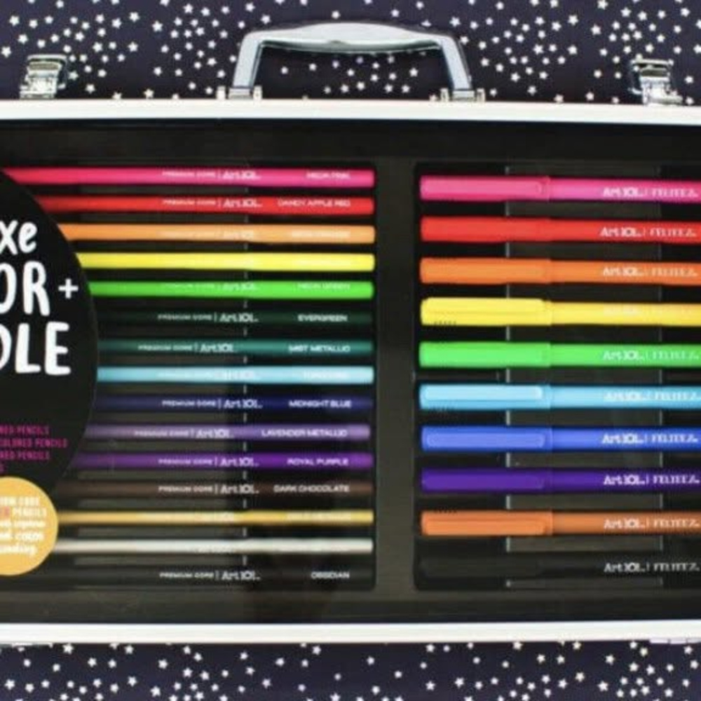 Art 101 Deluxe Color + Doodle Case